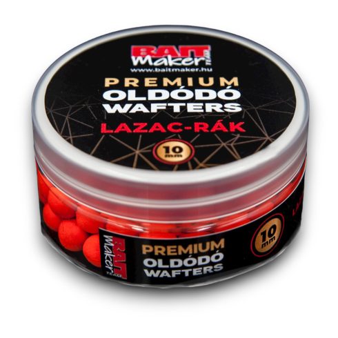 Premium Oldódó Wafters 10 mm Lazac & Rák 30 g 