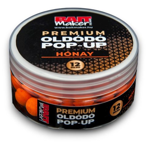 Premium Oldódó Pop Up  12 mm Hónay 25 g