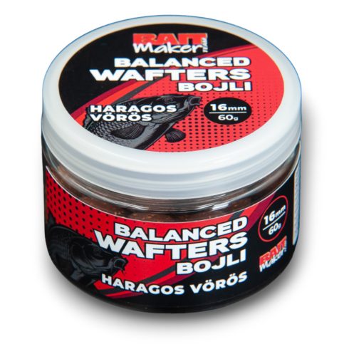 Balanced Wafter Bojli Haragos Vörös 16 mm 60g