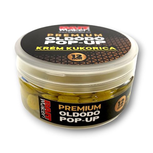 Premium Oldódó Pop Up  12 mm Krém Kukorica 25 g