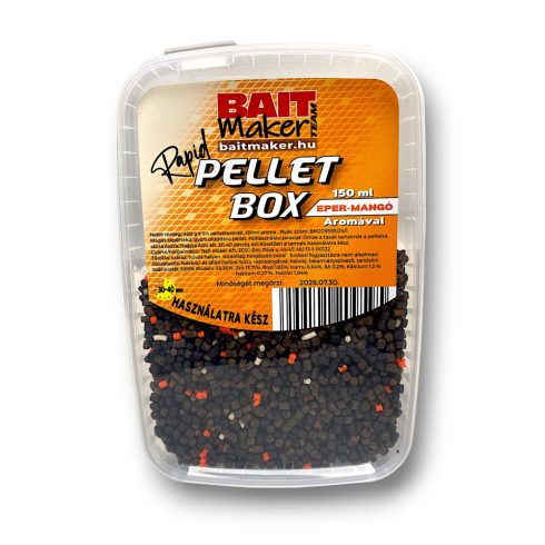 Rapid Pellet Box Eper Mangó aromával 400g+150ml